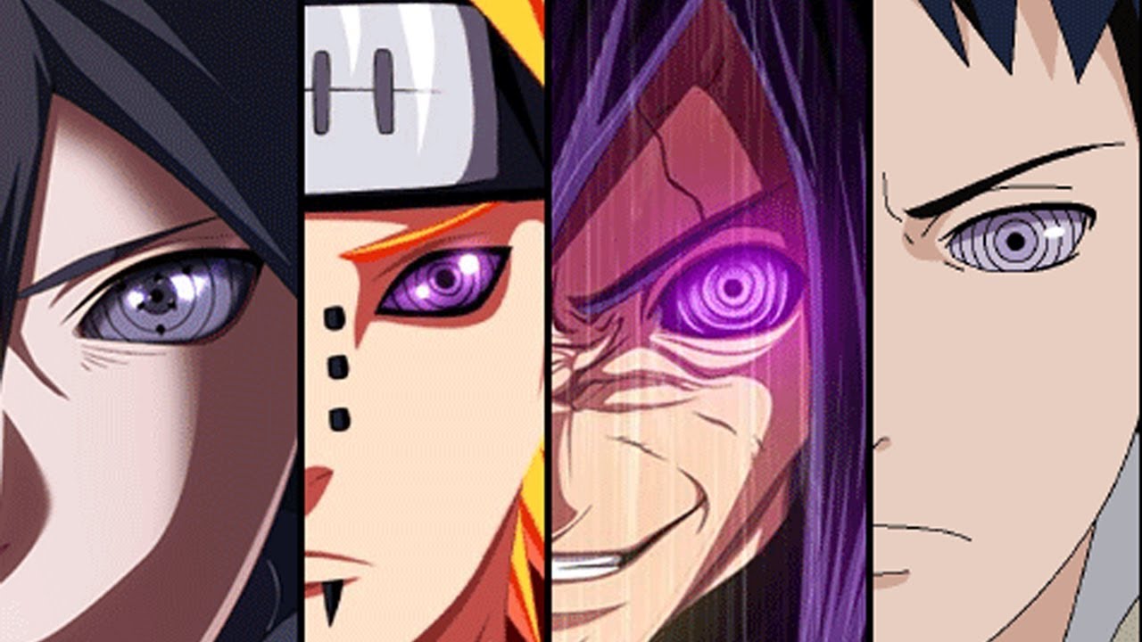 Main Rinnegan users in Naruto