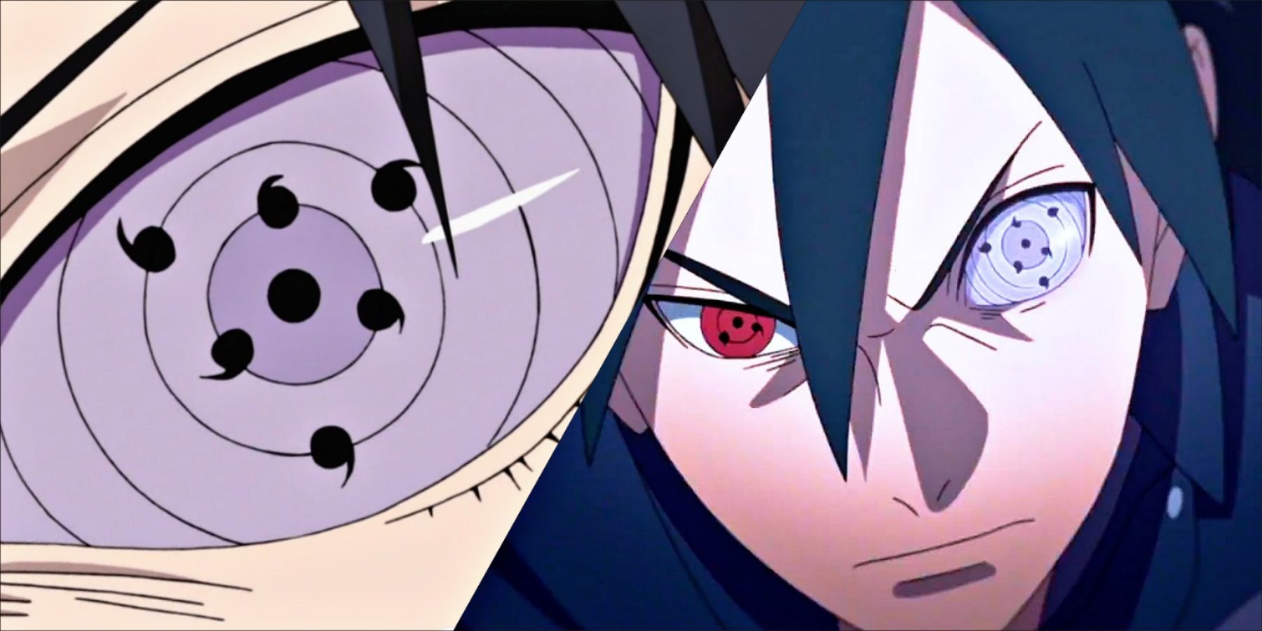 Rinnegan eye overlooking the shinobi world.