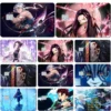 Anime Demon Salyer 2.5D HD PVC Sticker Kamado Tanjirou Credit Debit Card Cool Decoration Waterproof Scratch Resistant Stickers