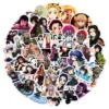 50/100pcs New Demon Slayer Stickers Kimetsu No Yaiba Yuukaku-hen Cool Graffiti Anime Vinyl Decal for Laptop Car Waterproof